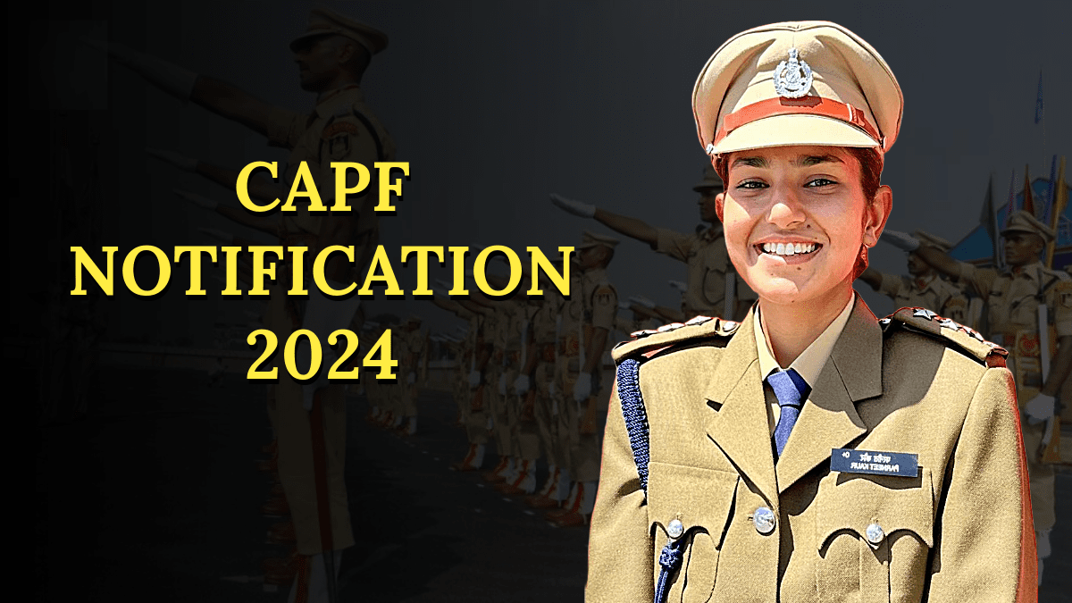 Upsc Capf Notification Join As Assistant Commandant Dde