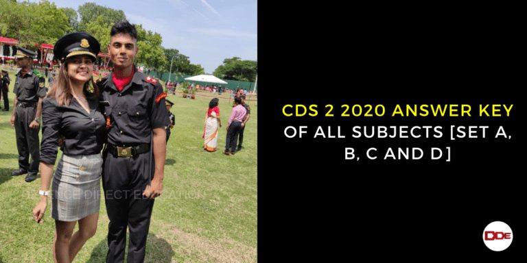 cds 2 2020 answer key