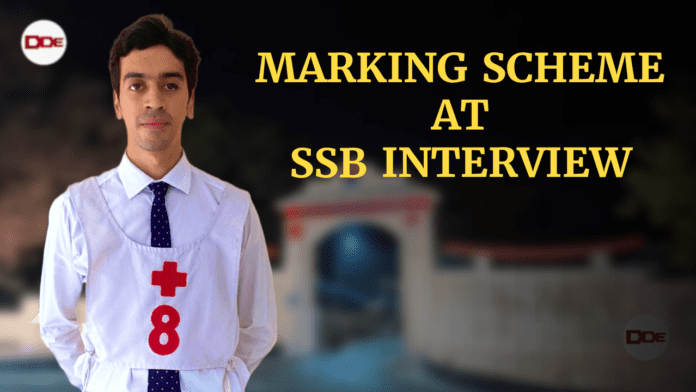 marking scheme ssb interview