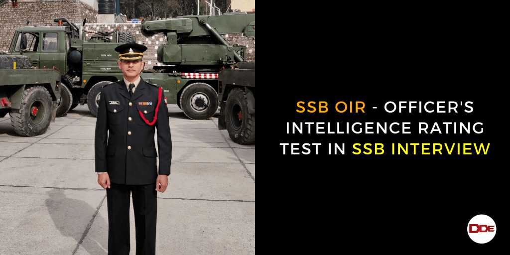 oir test ssb interview