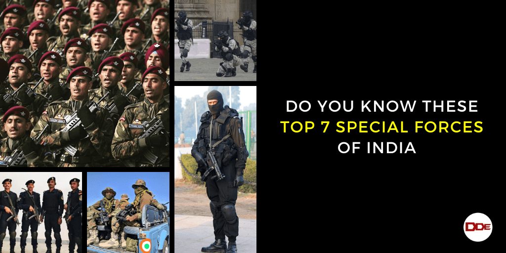 top 7 special forces of india