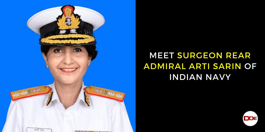 surgeon rear admiral arti sarin