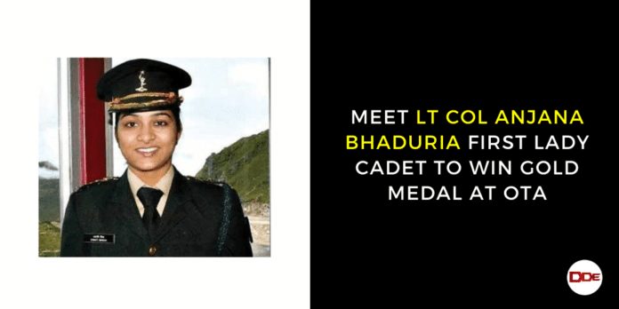 anjana bhaduria first gold medal ota