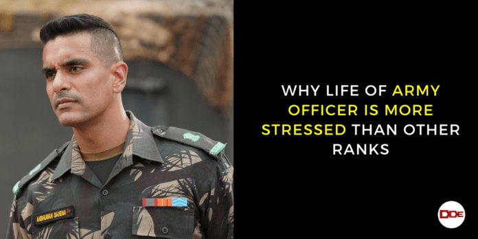 life of army officer