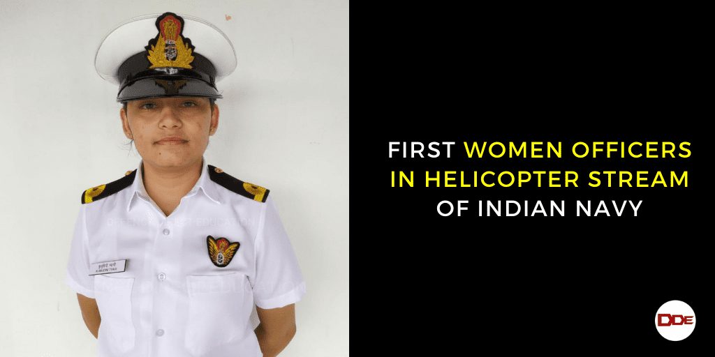first women helicopter indian navy