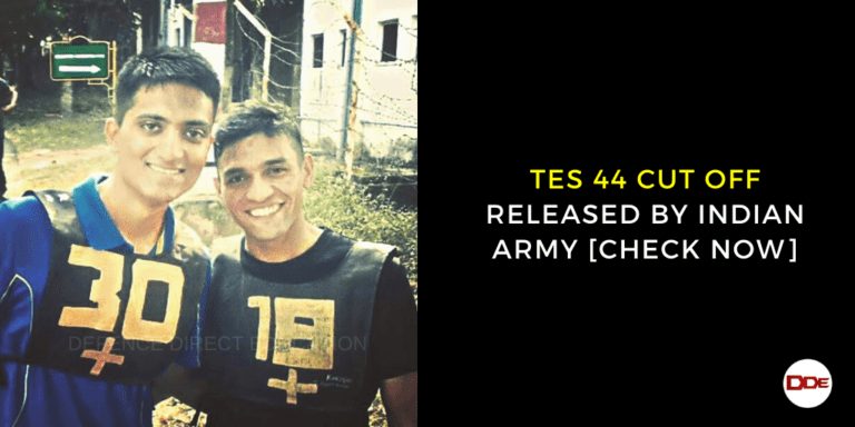 tes 44 cutoff indian army