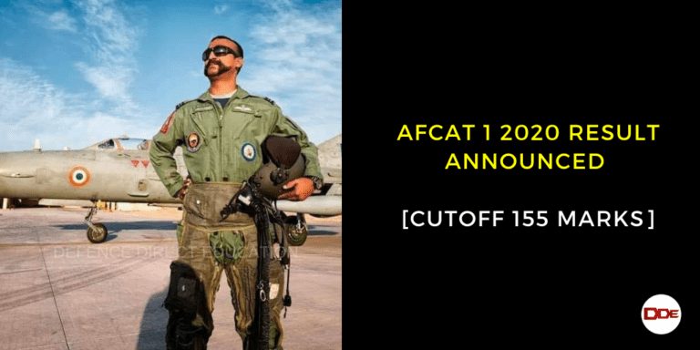 afcat 1 2020 results