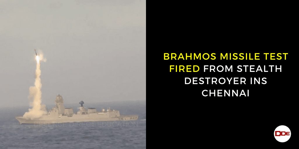 brahmos missile test fired chennai