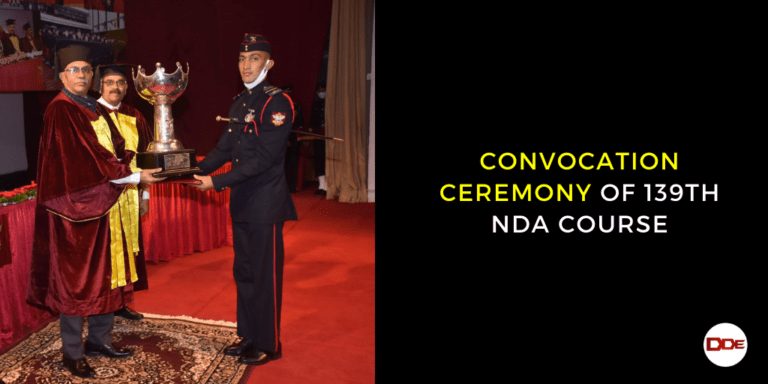 convocation ceremony 139 nda course