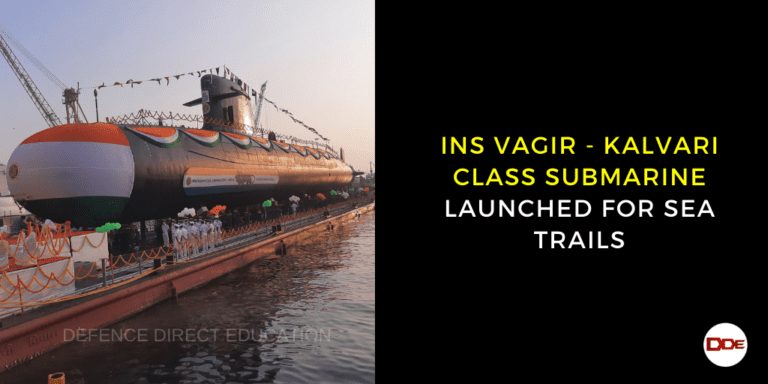 ins vagir sea trials