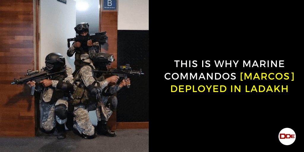 marine commandos deployed in ladakh
