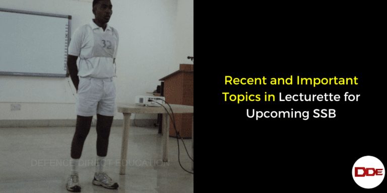 Recent Lecturette Topics in SSB