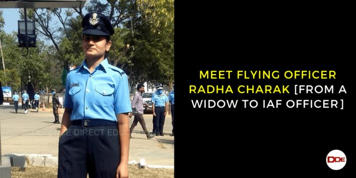 flying officer radha charak