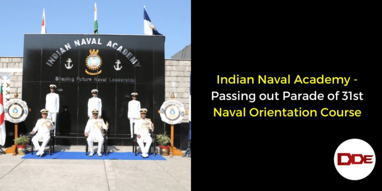Passing out Parade of 31st Naval Orientation Course
