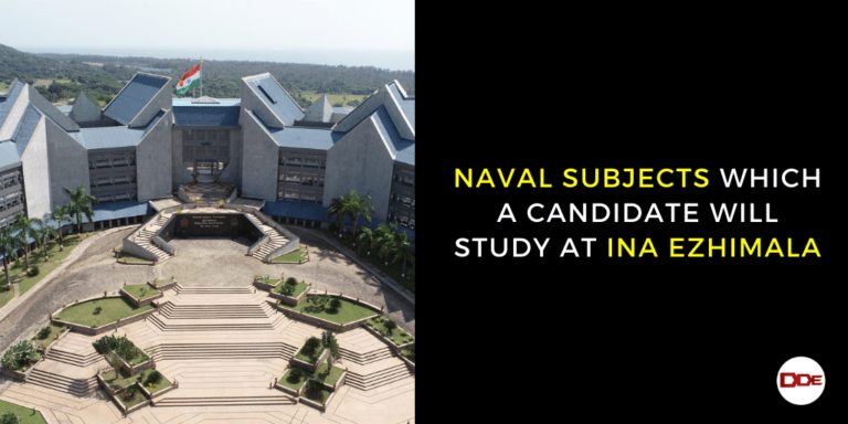 naval subjects at ina ezhimala