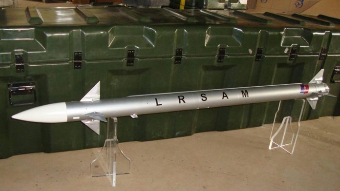 Long Range Surface to Air Missile LRSAM Barak 8