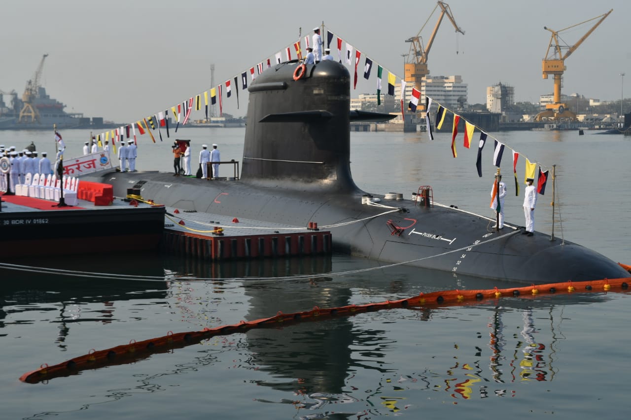 Scorpene-class Submarine INS Karanj
