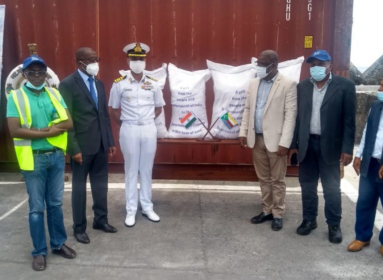 Indian Naval Ship Jalashwa visits Comoros as part of Mission Sagar-IV