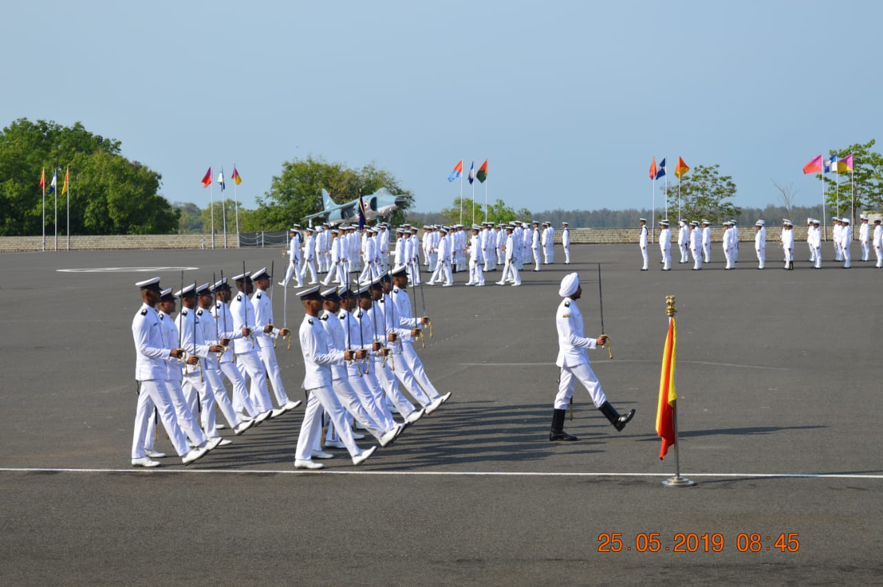 ina passing out parade