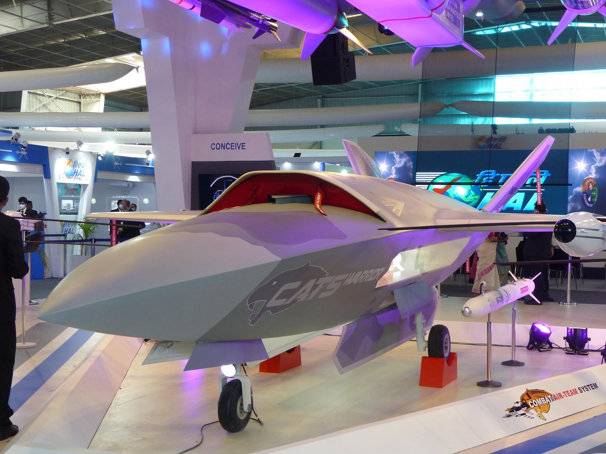 Indian Aerospace Defence News - IADN on X: #HAL is planning to build a  larger variant of CATS Warrior drone for Fighter-Bomber role. CATS Warrior  2 will have double the payload 