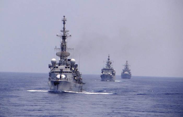 bilateral Naval exercise VARUNA 2021 French Navy