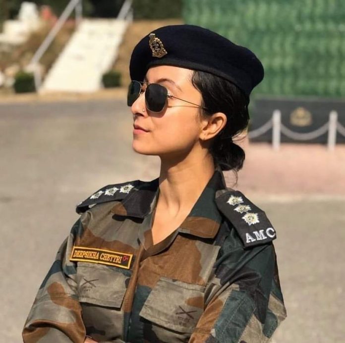 captain deepsikha chettri indian army