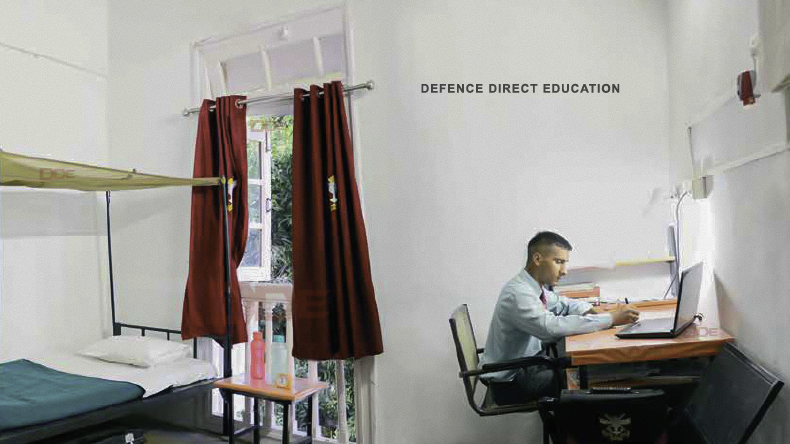 nda cadet study room at NDA Khadakwasla