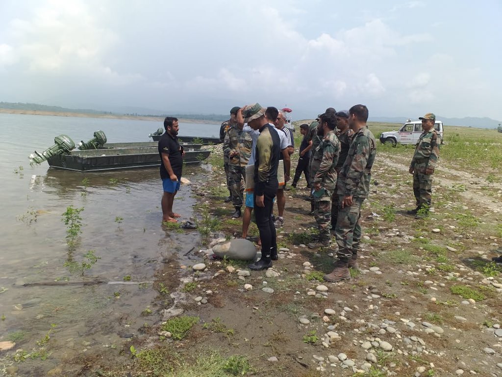 ranjit sagar dam helicopter crash