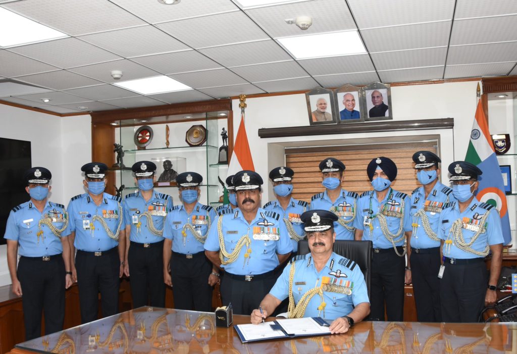 Air Marshal VR Chaudhari Indian Air Force Chief