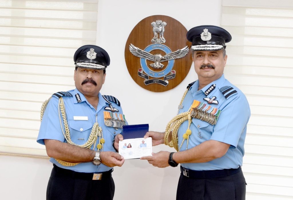Air Marshal VR Chaudhari Indian Air Force Chief