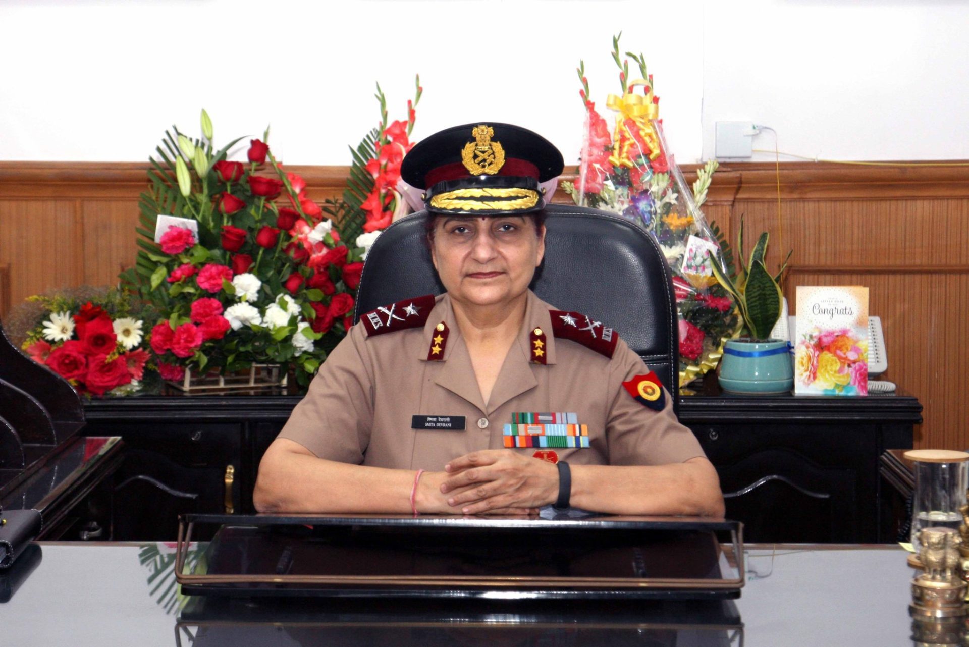 Major General Smita Devrani ADG Of Military Nursing Service