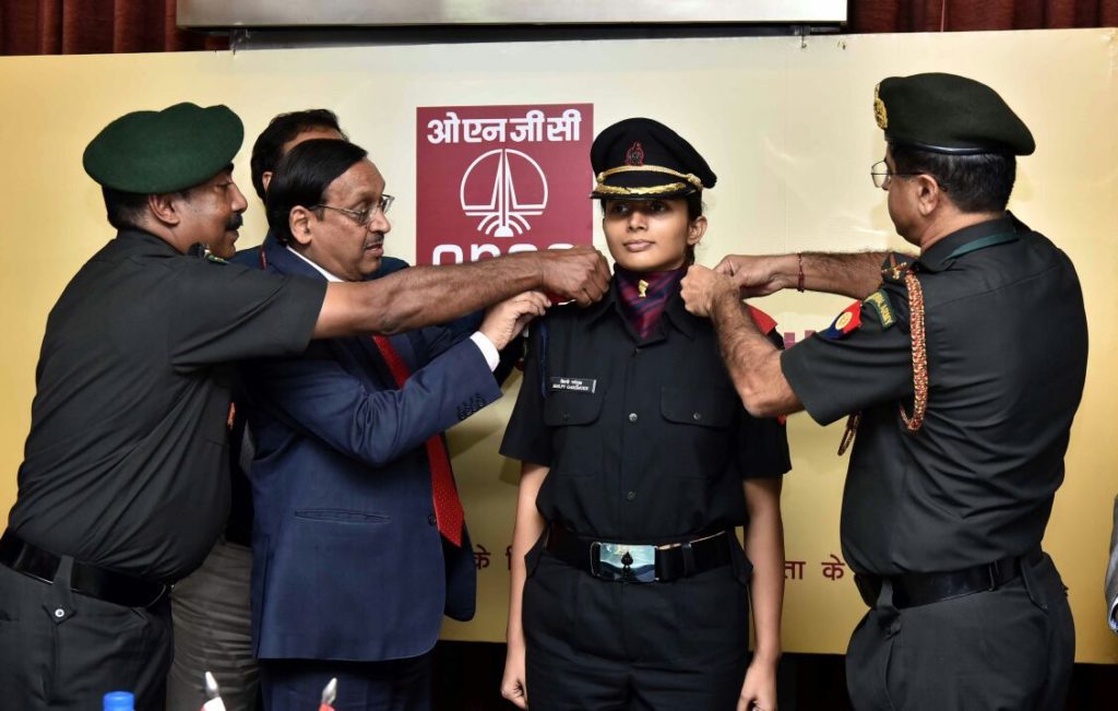 territorial army women officers