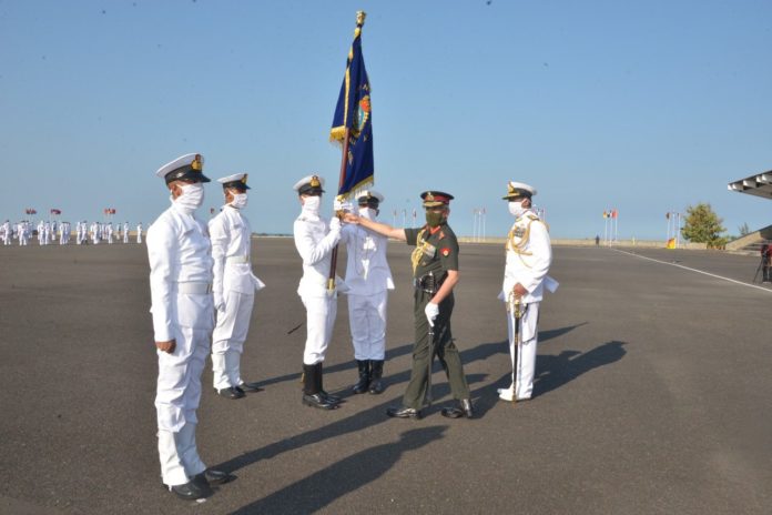 Indian Naval Academy parade 2021