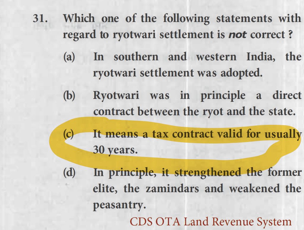 land revenue