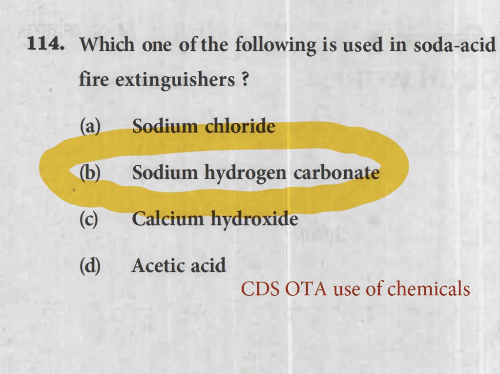 use of chemical