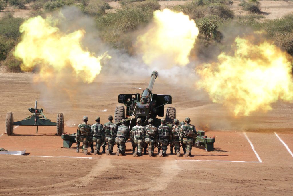 artillery weapons of indian army