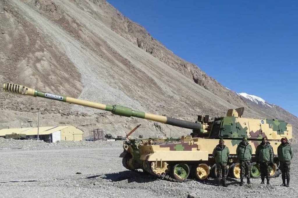 artillery weapons of indian army