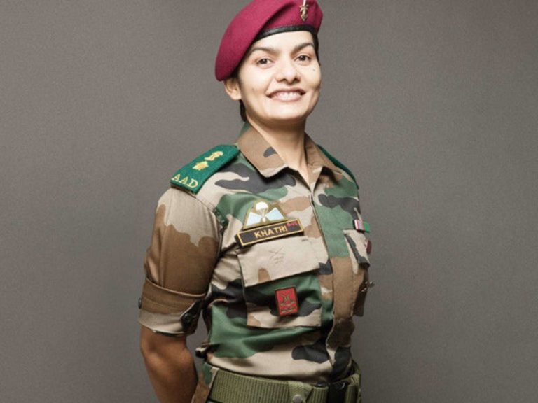 Lt col Anila Khatri Indian Army