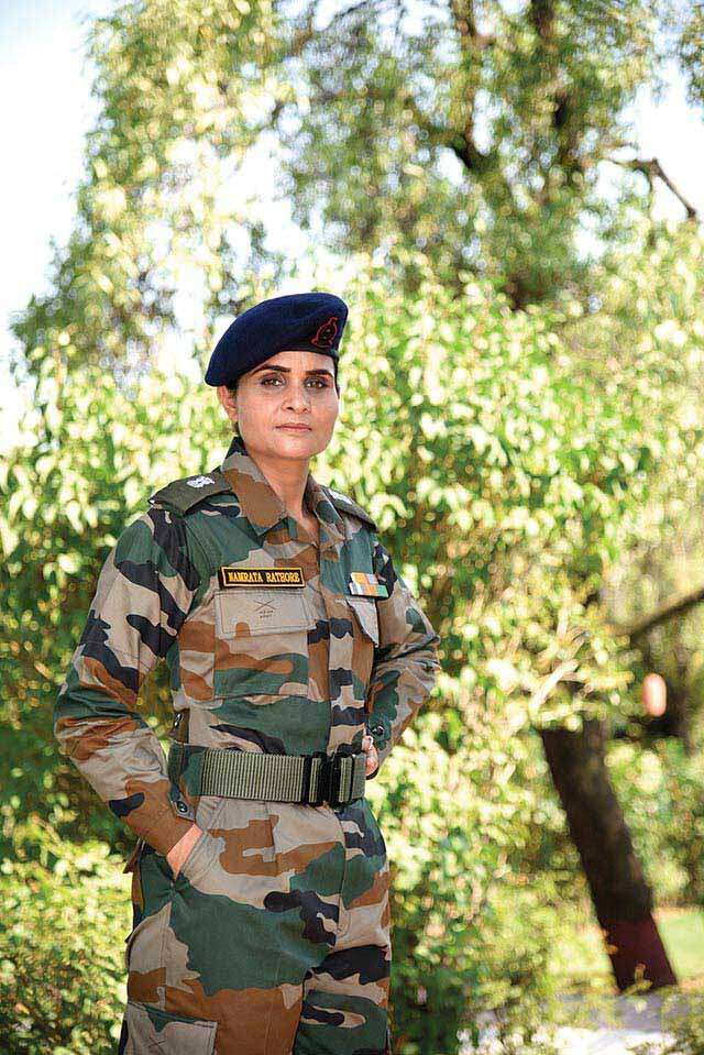 Major Namrata Rathore vsm