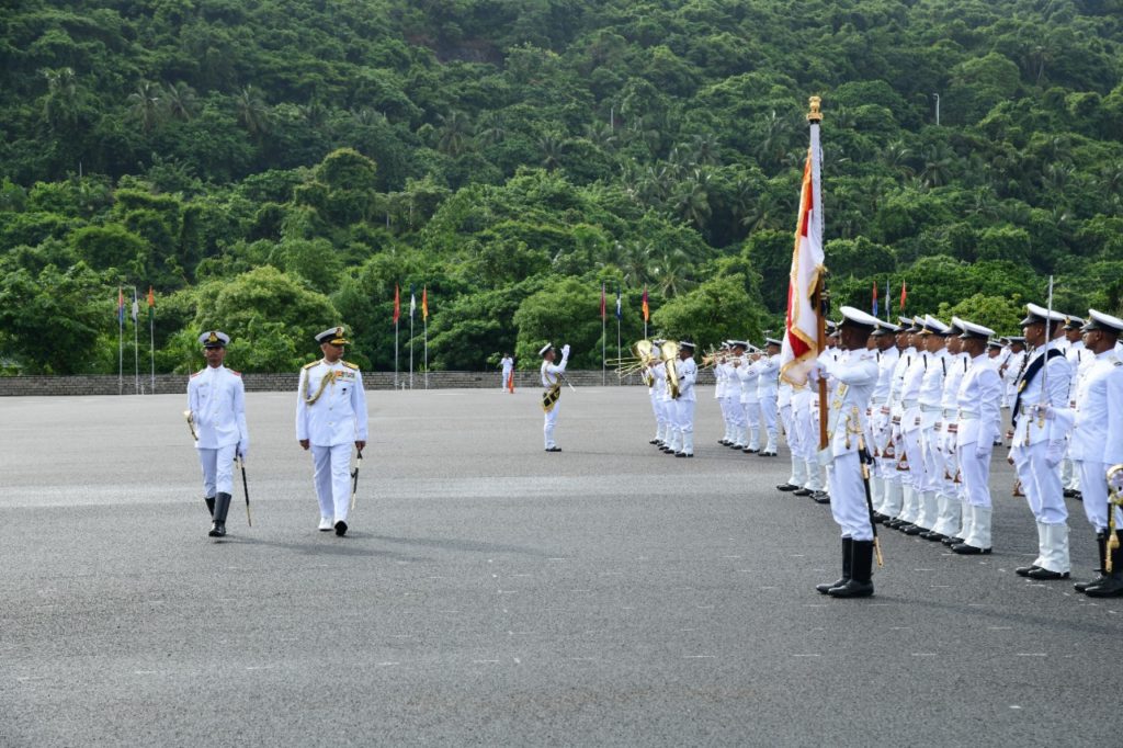 Indian Naval Academy passing out parade