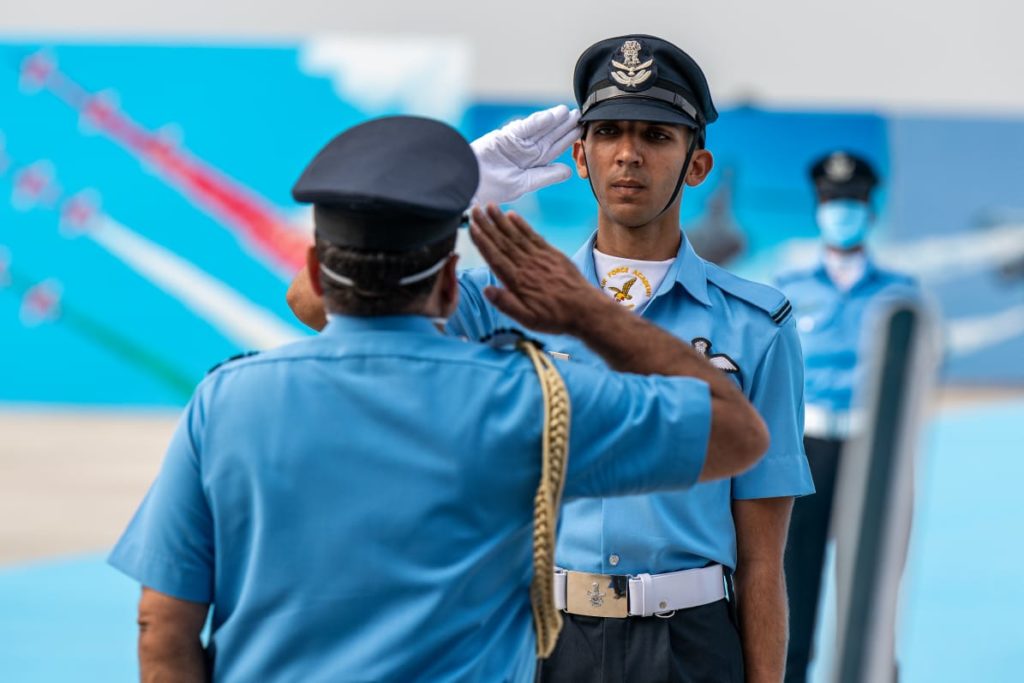 different salutes army navy airforce