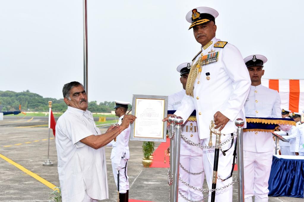 naval investiture ceremony