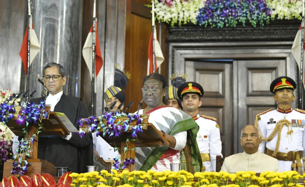 Droupadi Murmu president of India