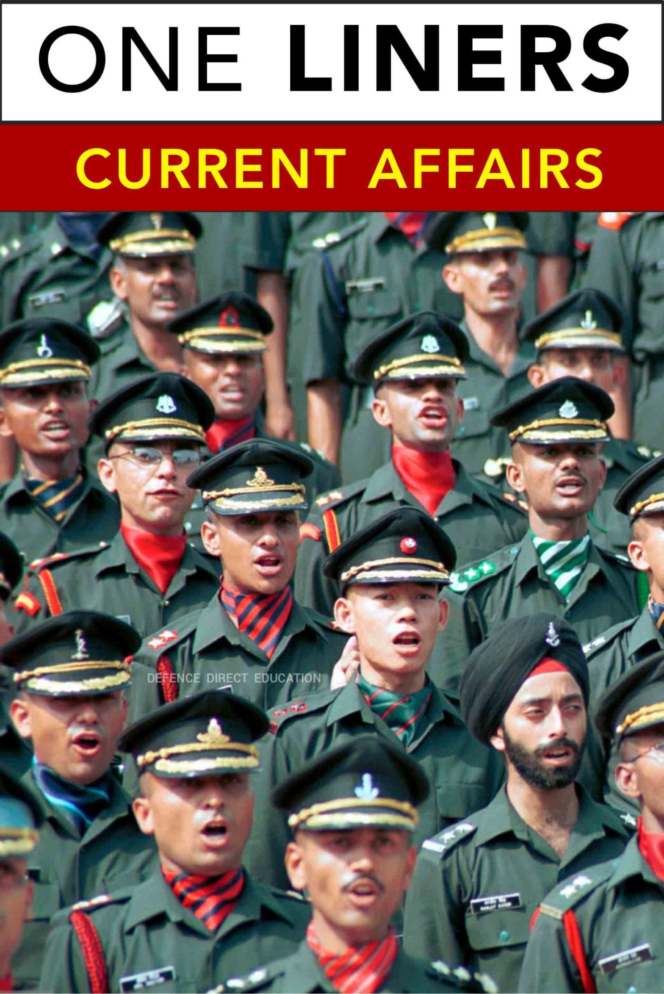 NDA CDS 2 2022 Current Affairs One Liners PDF | DDE