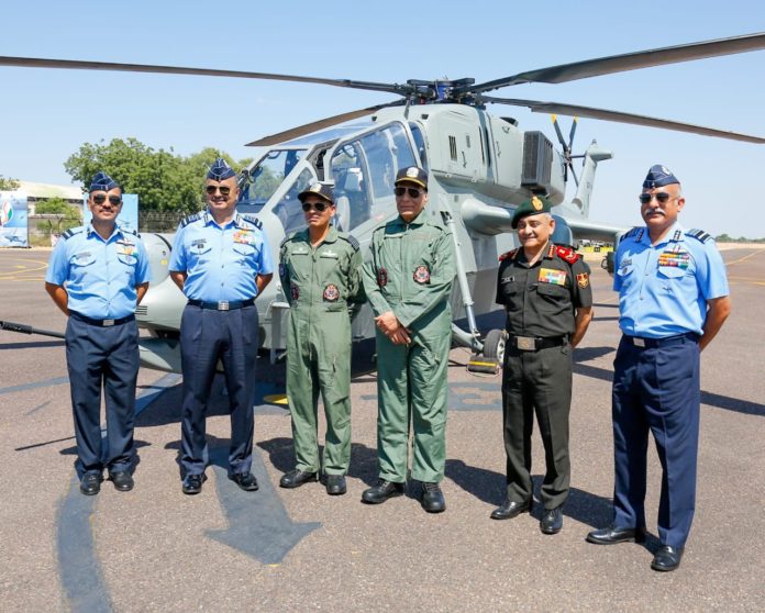 Light Combat Helicopter Prachand Inducted Into Indian Air Force | DDE