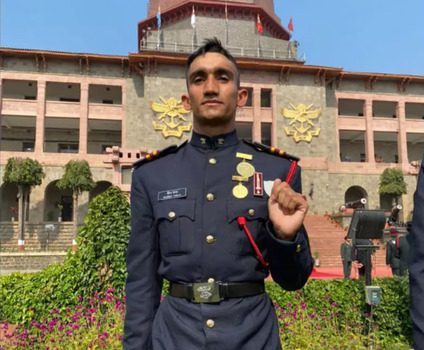 left iit to join national defence academy