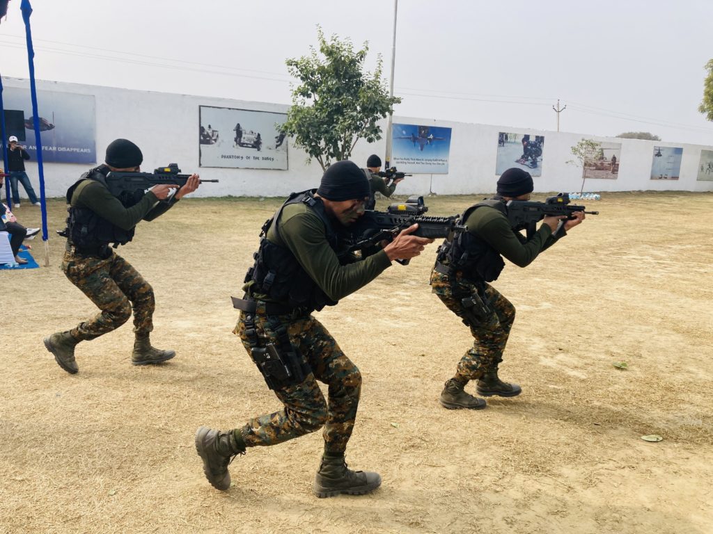 garud commandos ceremonial parade