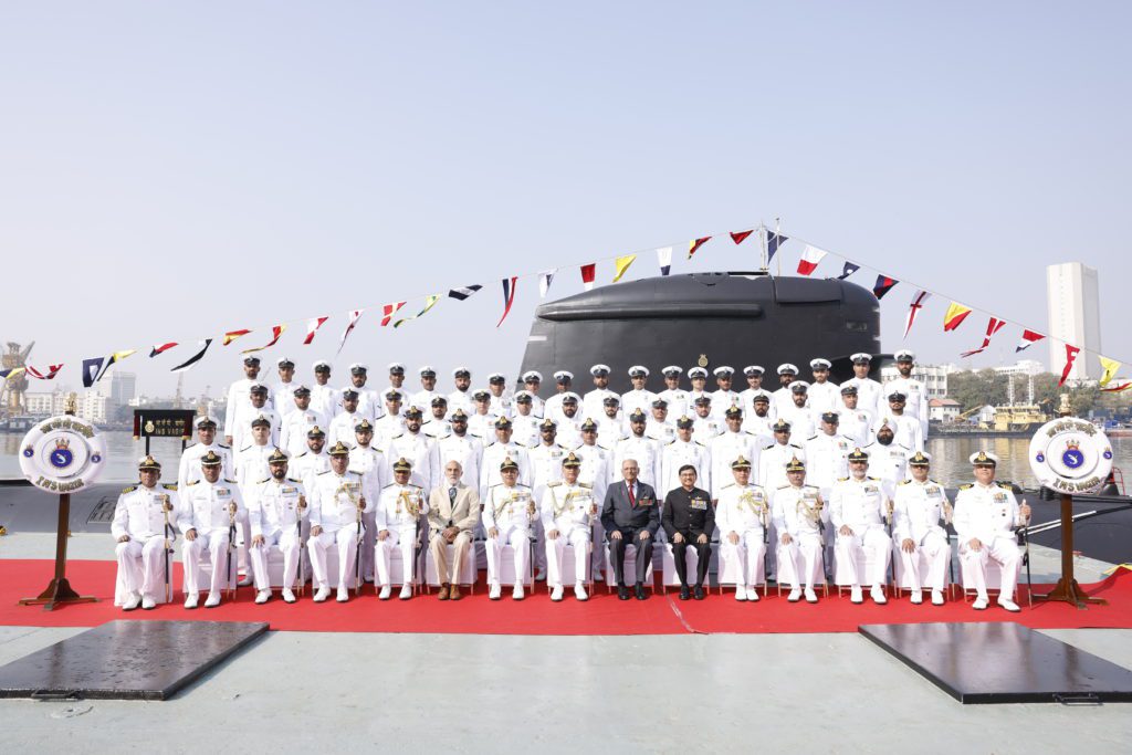 Scorpene class Submarine INS Vagir