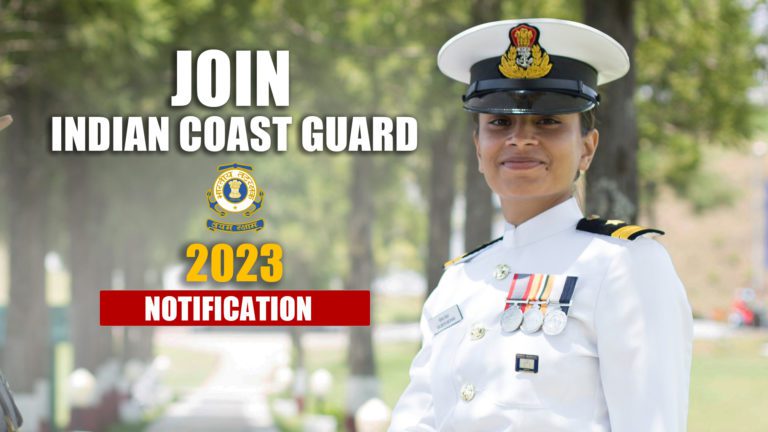 Indian Coast Guard Notification 2023