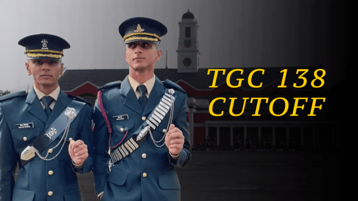 tgc 138 cutoff indian military academy